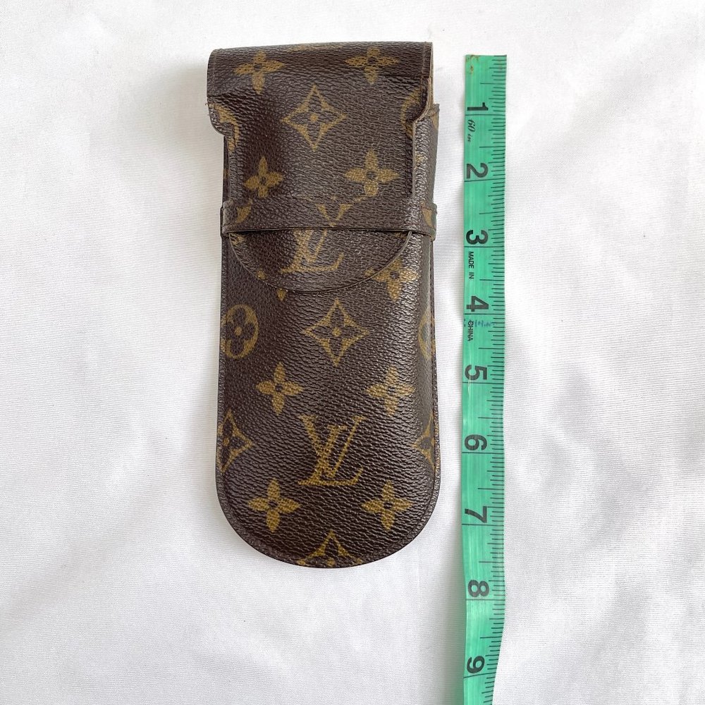 Authentic Vintage Louis Vuitton Monogram Etui a Lunettes Rabat Glasses Case - Picture 9 of 14